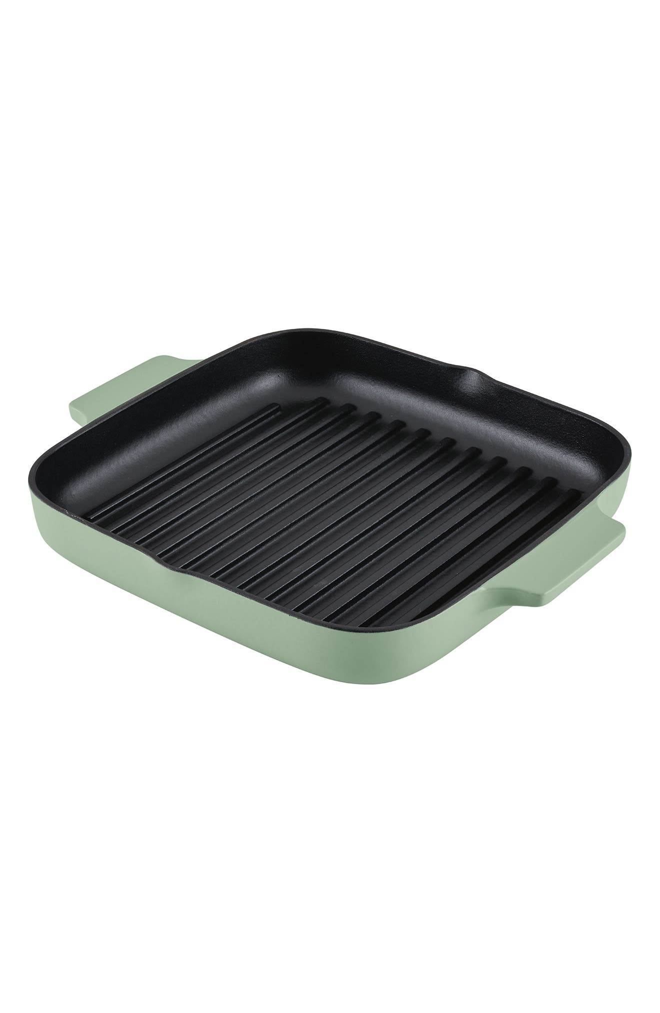 KITCHENAID Enamel 11-Inch Grill Roasting Cast Iron Pan