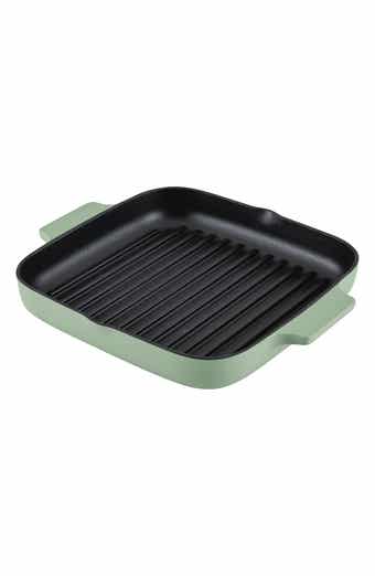 KITCHENAID Enamel 11-Inch Grill Roasting Cast Iron Pan