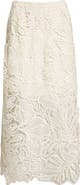 Ulla Johnson Gallina Corded Lace Midi Skirt