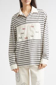 KURO Syntax Rugger Stripe Rugby Shirt
