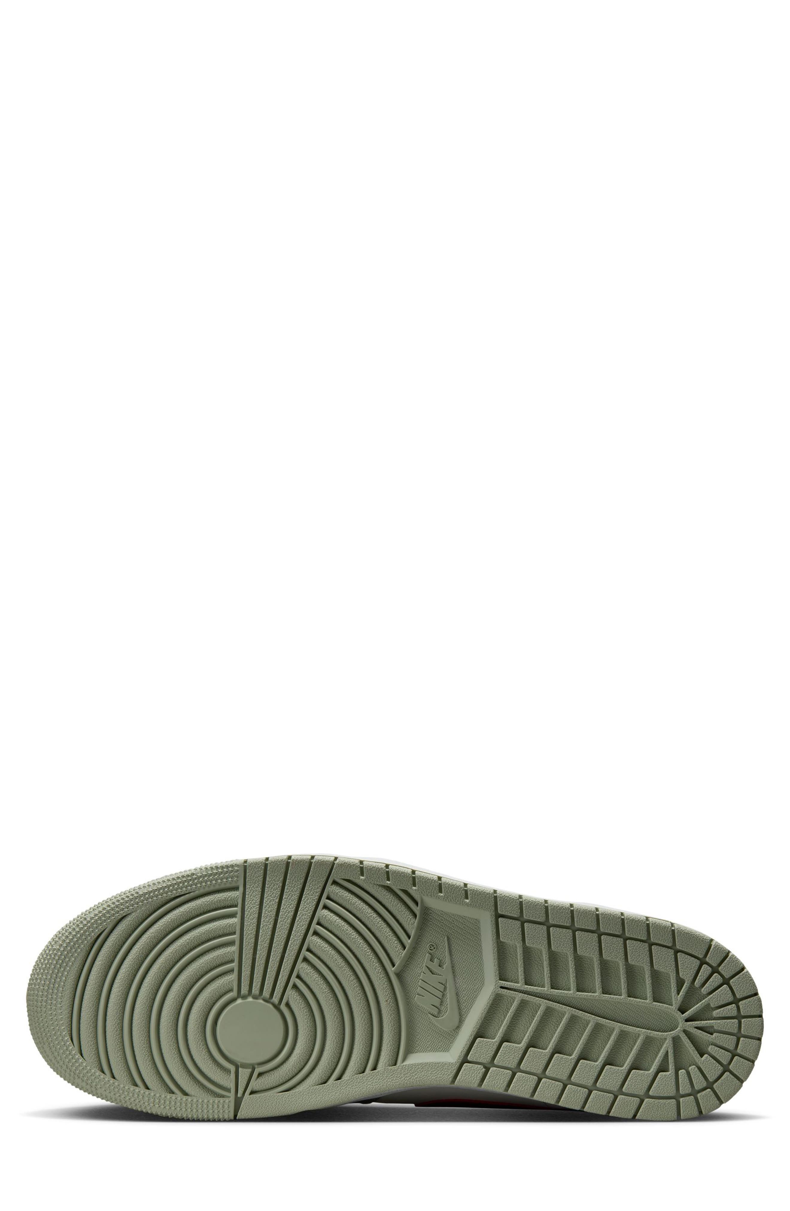 Nike Air Jordan 1 Low Sneaker, Alternate, color, Sail/ Jade Horizon