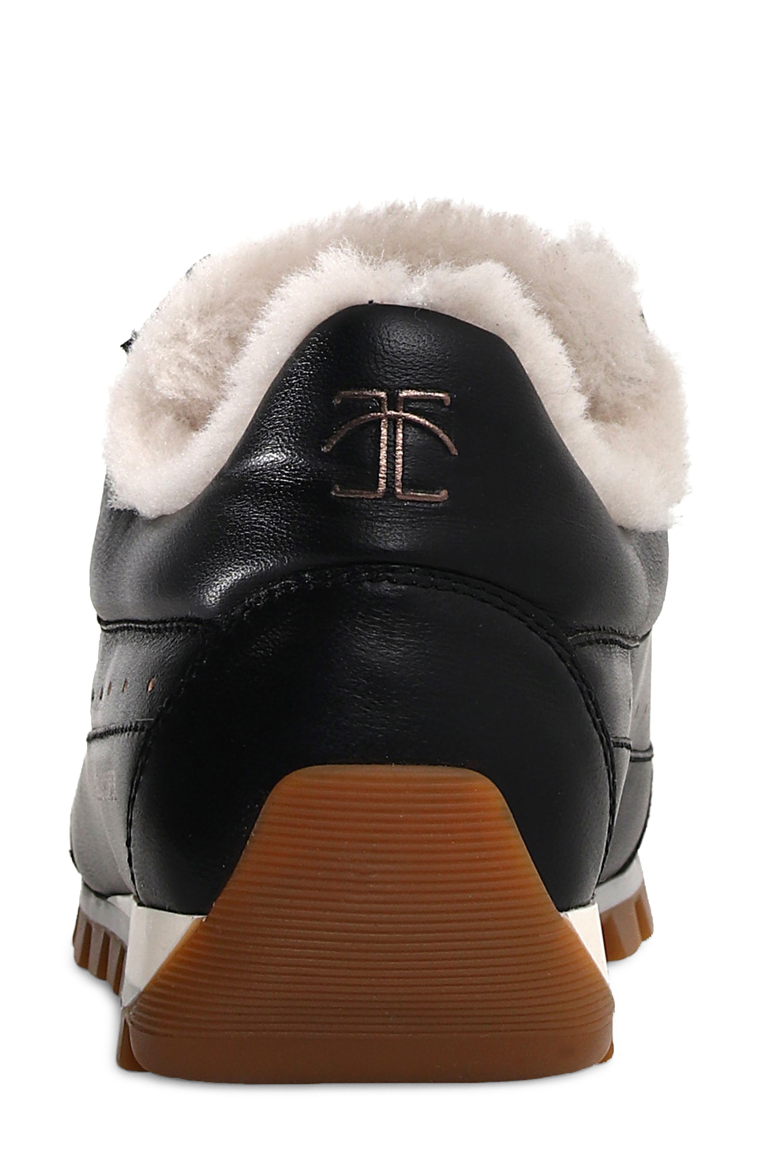 Candice Cooper Runlo Genuine Shearling Lined Sneaker, Alternate, color, 
