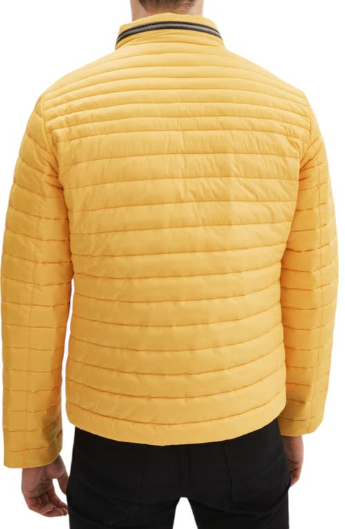 Regency Puffer Jacket In Yellow