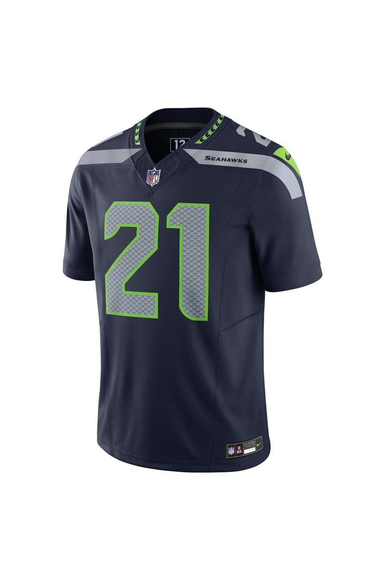 Men's Nike Devon Witherspoon Navy Seattle Seahawks Vapor F.U.S.E. Limited Jersey, Alternate, color, Navy