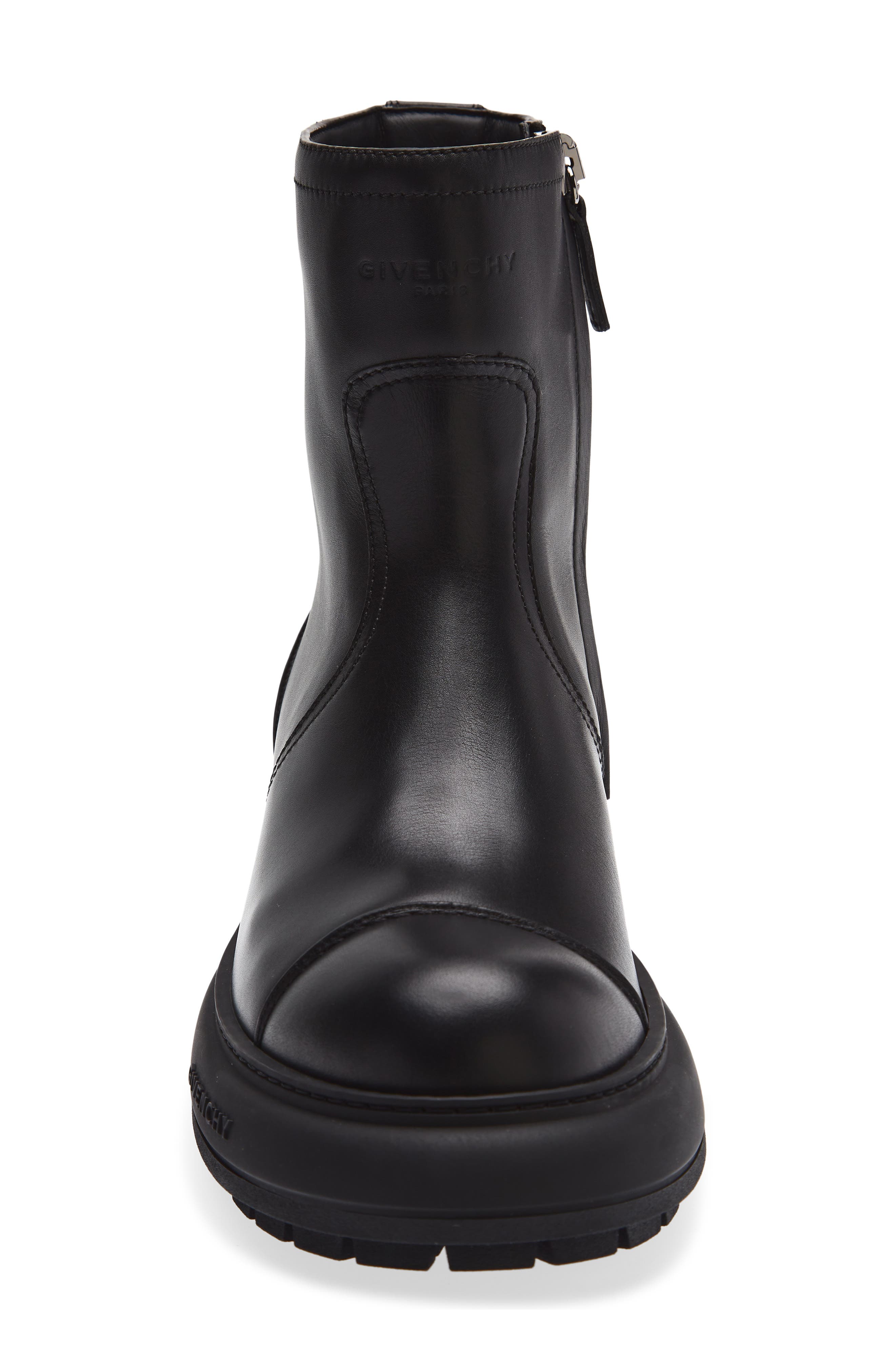 Cargo Biker Boot, Alternate, color, BLACK