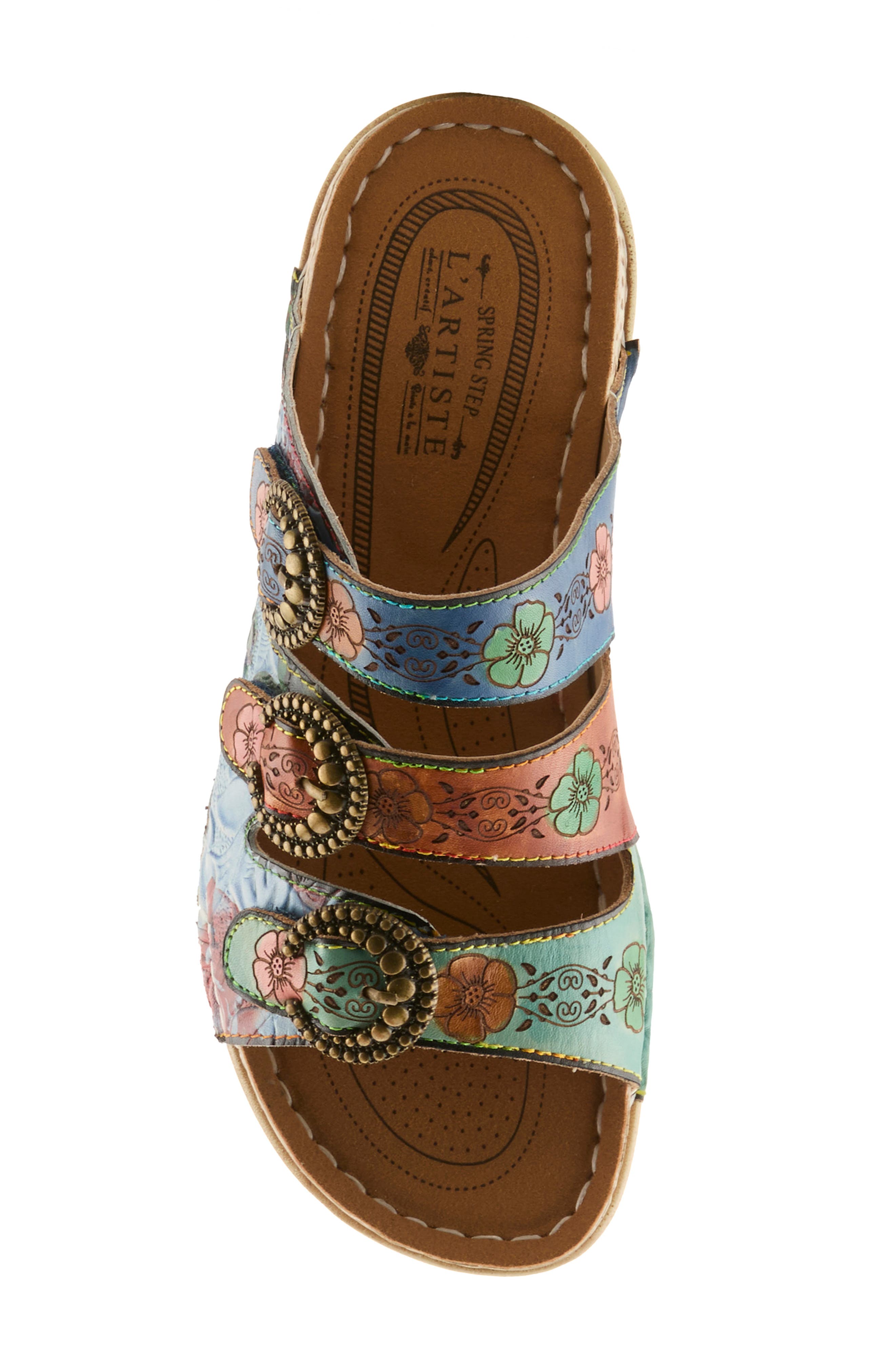 Gotta Have Strappy Sandal, Alternate, color, BLUE MULTI