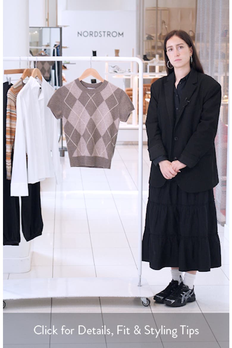 Darcy Short Sleeve Cashmere Sweater video