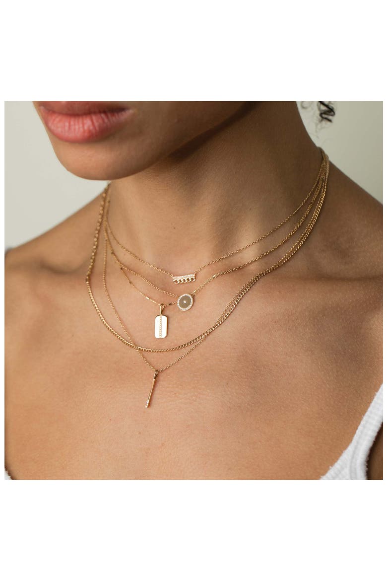 Mixed Chain Necklace, Alternate, color, 14K YELLOW GOLD
