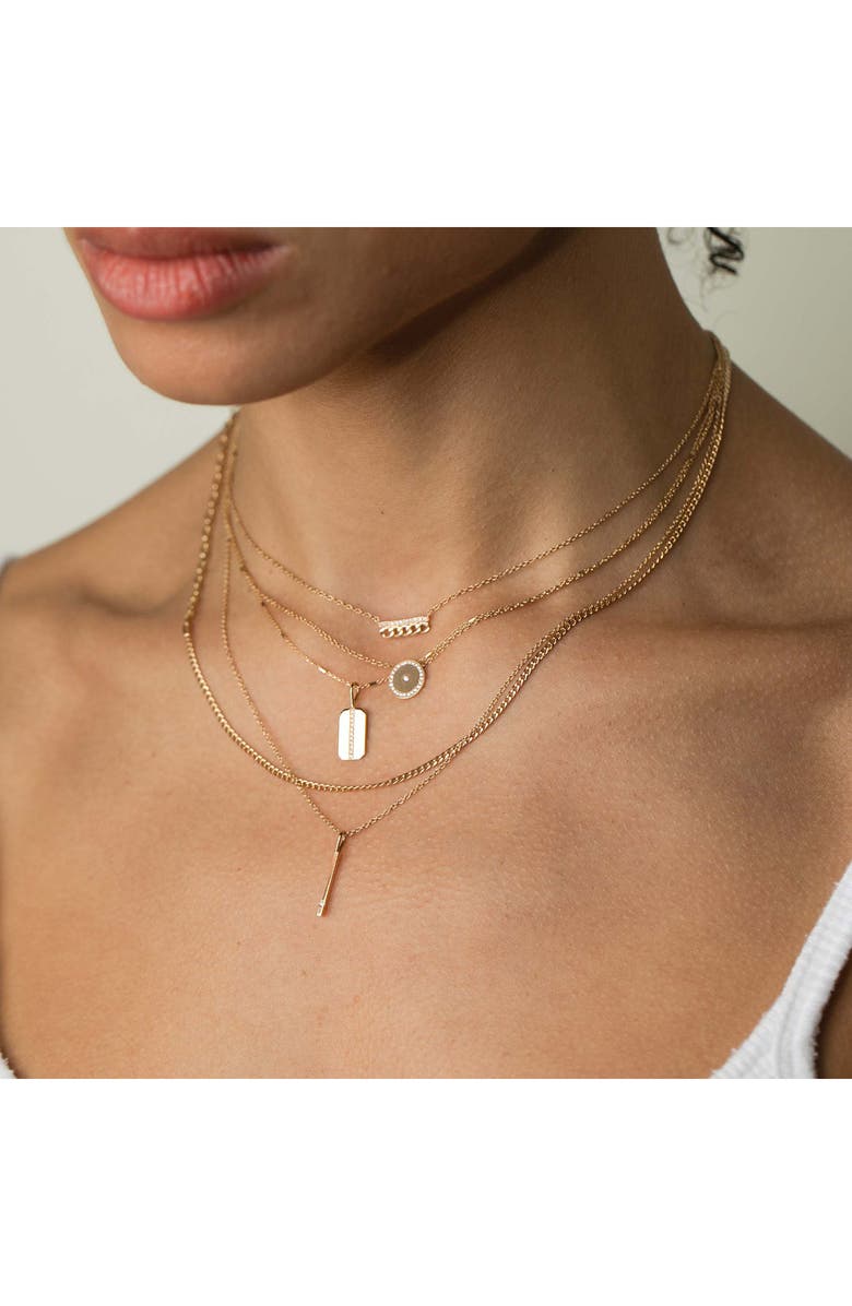 Zoë Chicco Mixed Chain Necklace, Alternate, color, 14K Yellow Gold