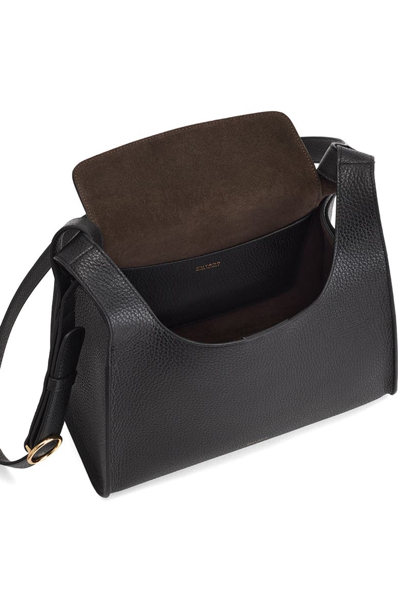 Cuyana Double Loop Leather Crossbody Bag, Alternate, color,