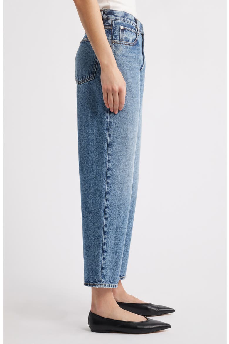 The Candle High Waist Barrel Jeans, Alternate, color, SEATTLE