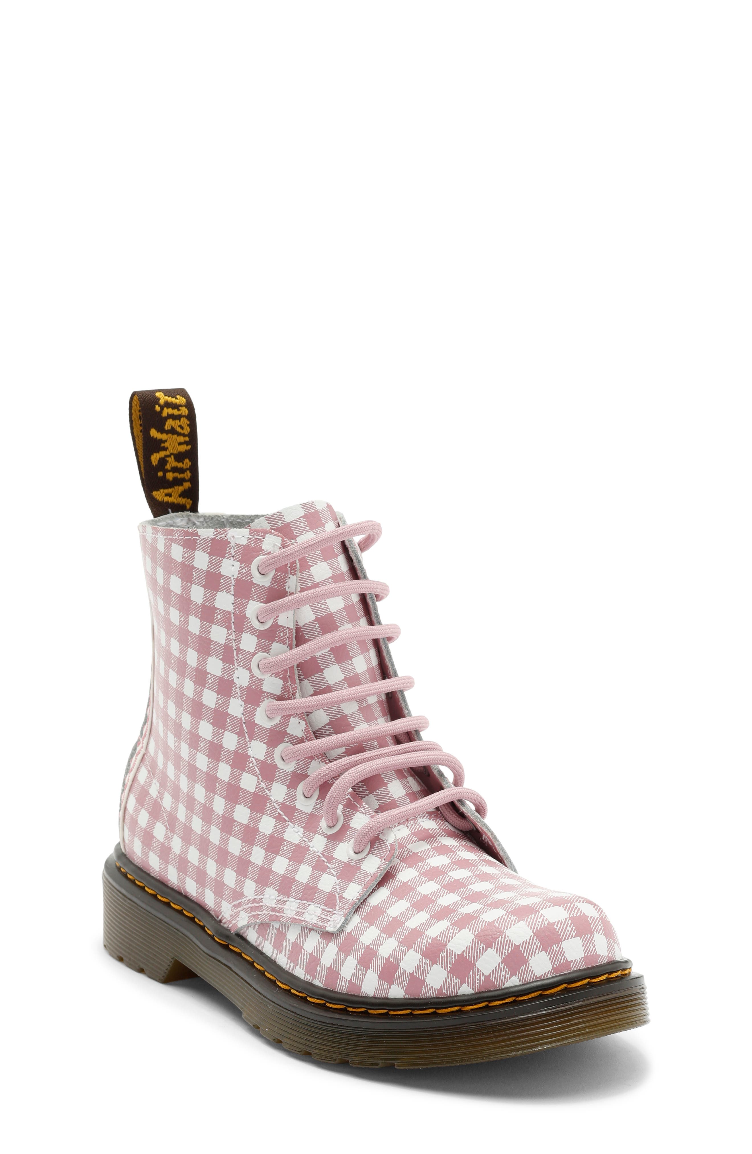Dr. Martens Kids' 1460 Boot, Main, color, White Dusty Rose