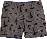 Lords of Harlech Inter Twine Mens Flat Front Short