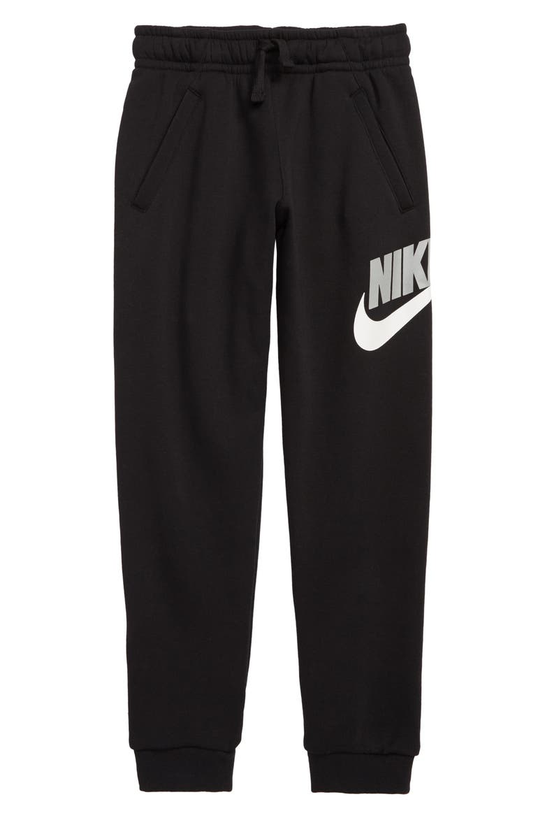 Sportswear Club Fleece Sweatpants, Main, color, BLACK
