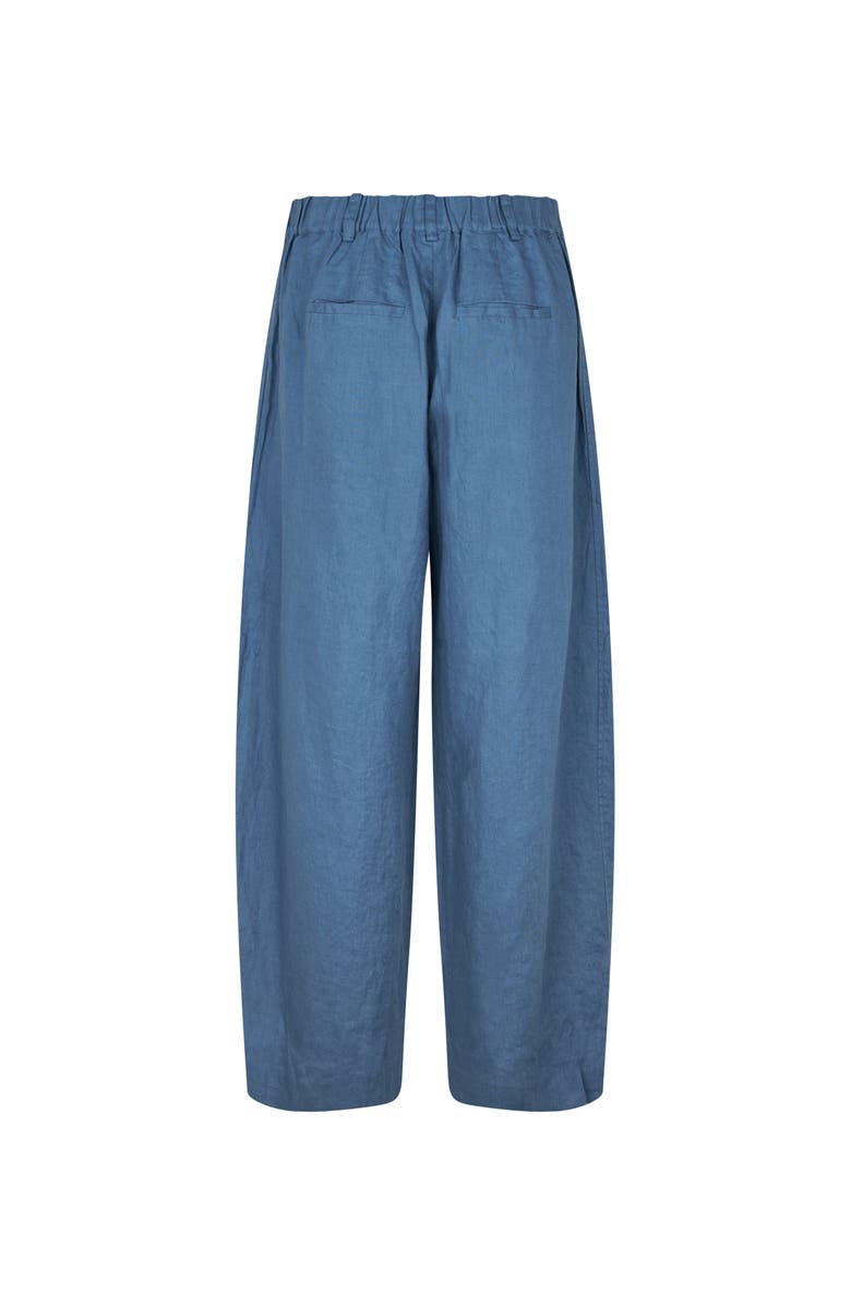 Masai Copenhagen MaPunna Cropped Linen Pants, Alternate, color, Ensign Blue