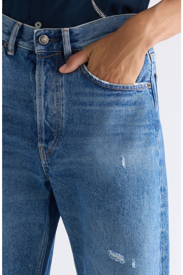 2021 Vintage Wide Leg Jeans, Alternate, color, MID BLUE