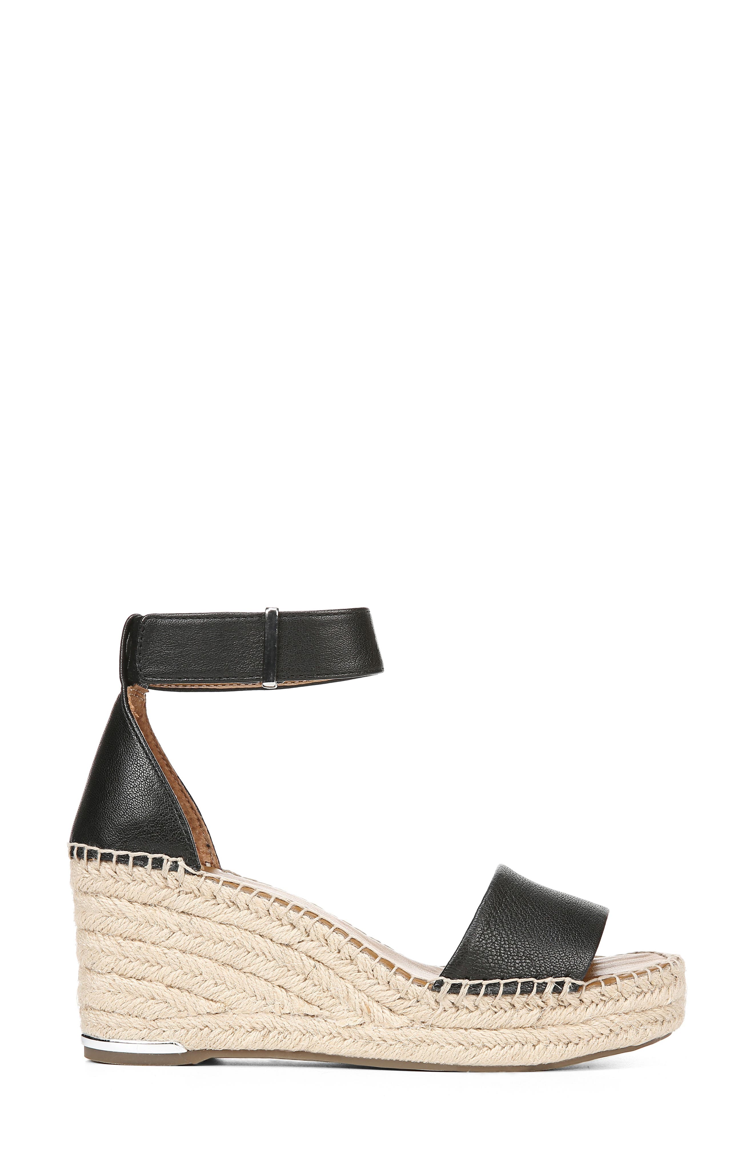 Franco Sarto Clemens Ankle Strap Platform Wedge Sandal, Alternate, color, 