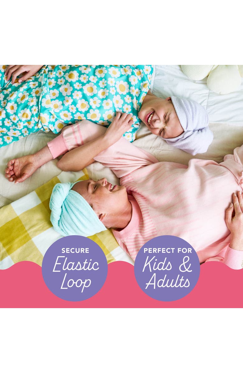 TURBIE TWIST 2 Pack Microfiber Hair Towel Wraps for Straight, Wavy, Curly Hair, Alternate, color, Orangeade