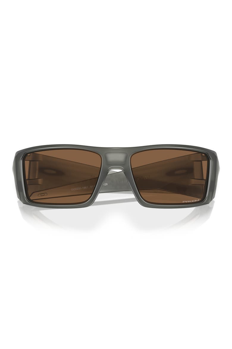 Heliostat 61mm Prizm™ Rectangular Sunglasses, Alternate, color, BRONZE
