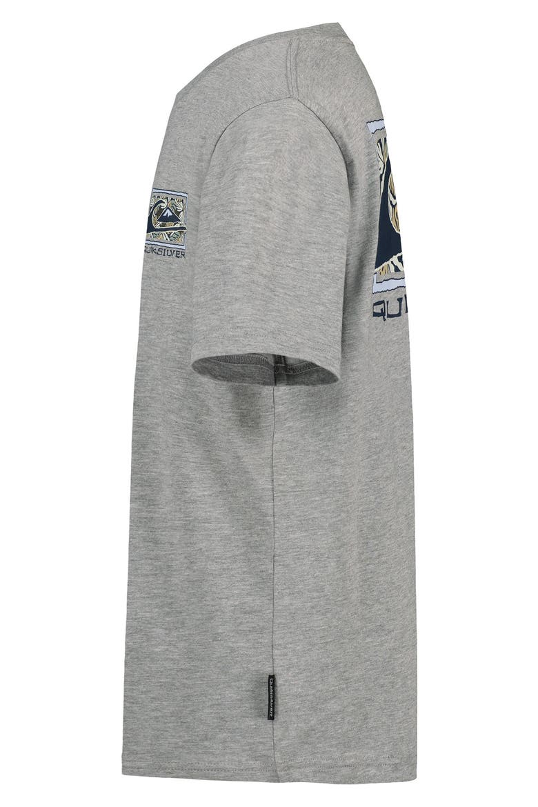 Kids' Stonewake Heathered Graphic T-Shirt, Alternate, color, GREY HEATHER