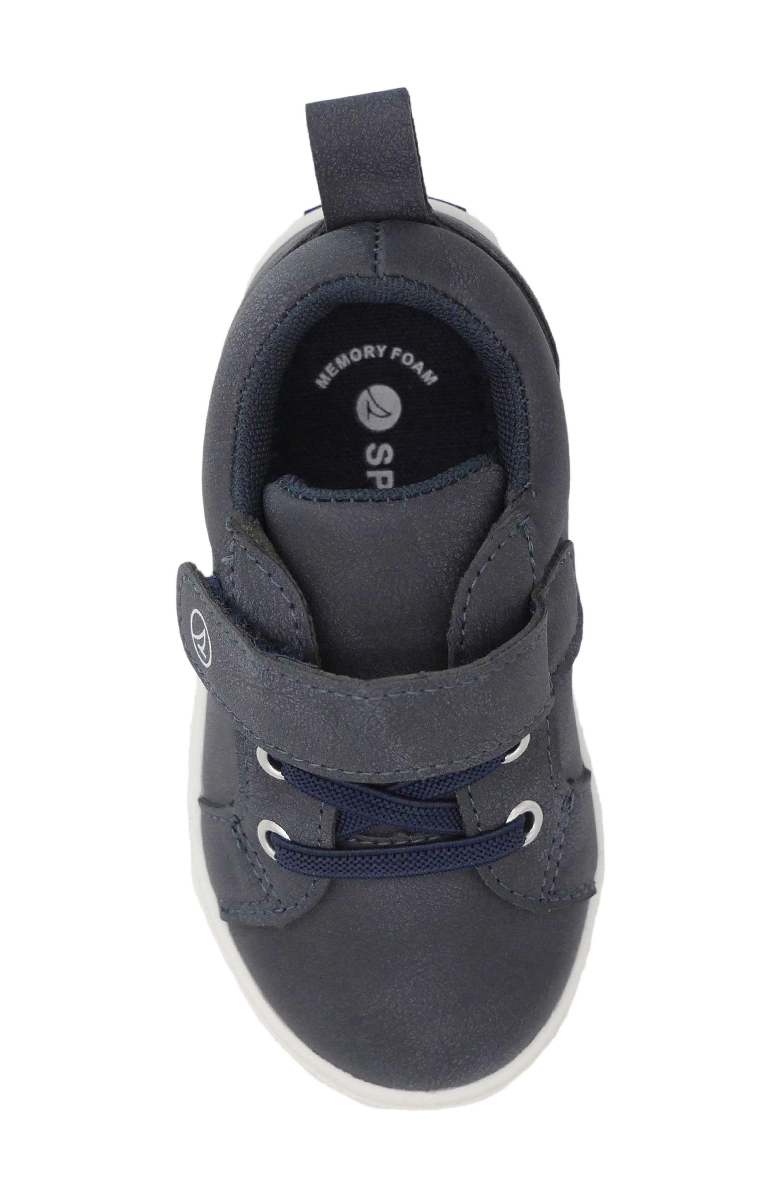 Kids' Low Top Sneaker, Alternate, color, NAVY