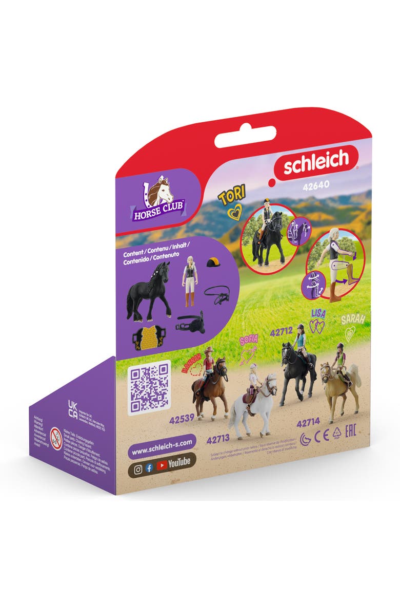 Horse Club Tori and Princess 5 Piece Playset, Alternate, color, Multicolored