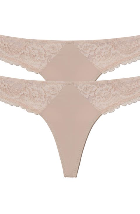 Minx Lace Thong 2-Pack