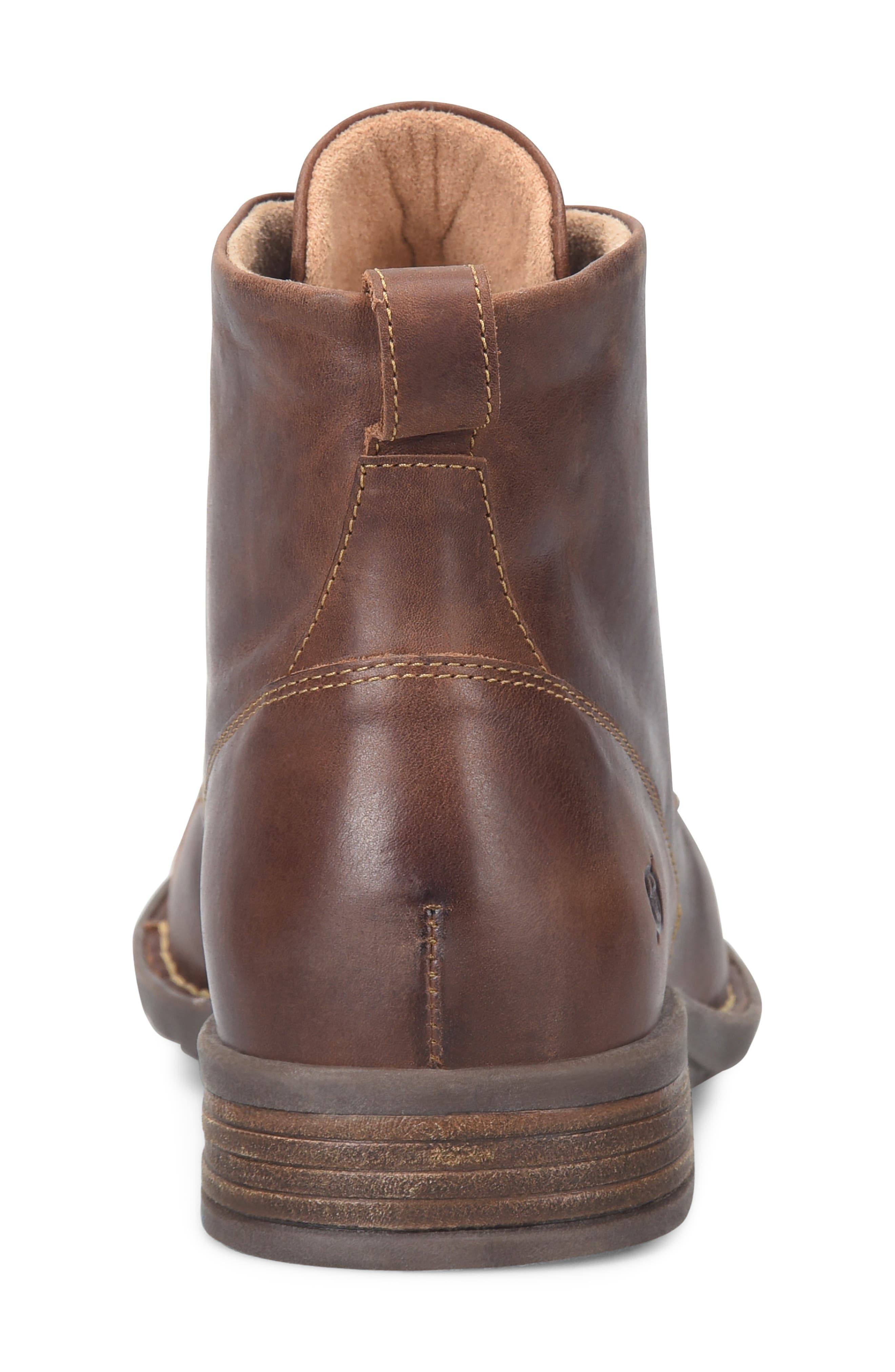 Ryker Cap Toe Boot, Alternate, color, BROWN F/ G