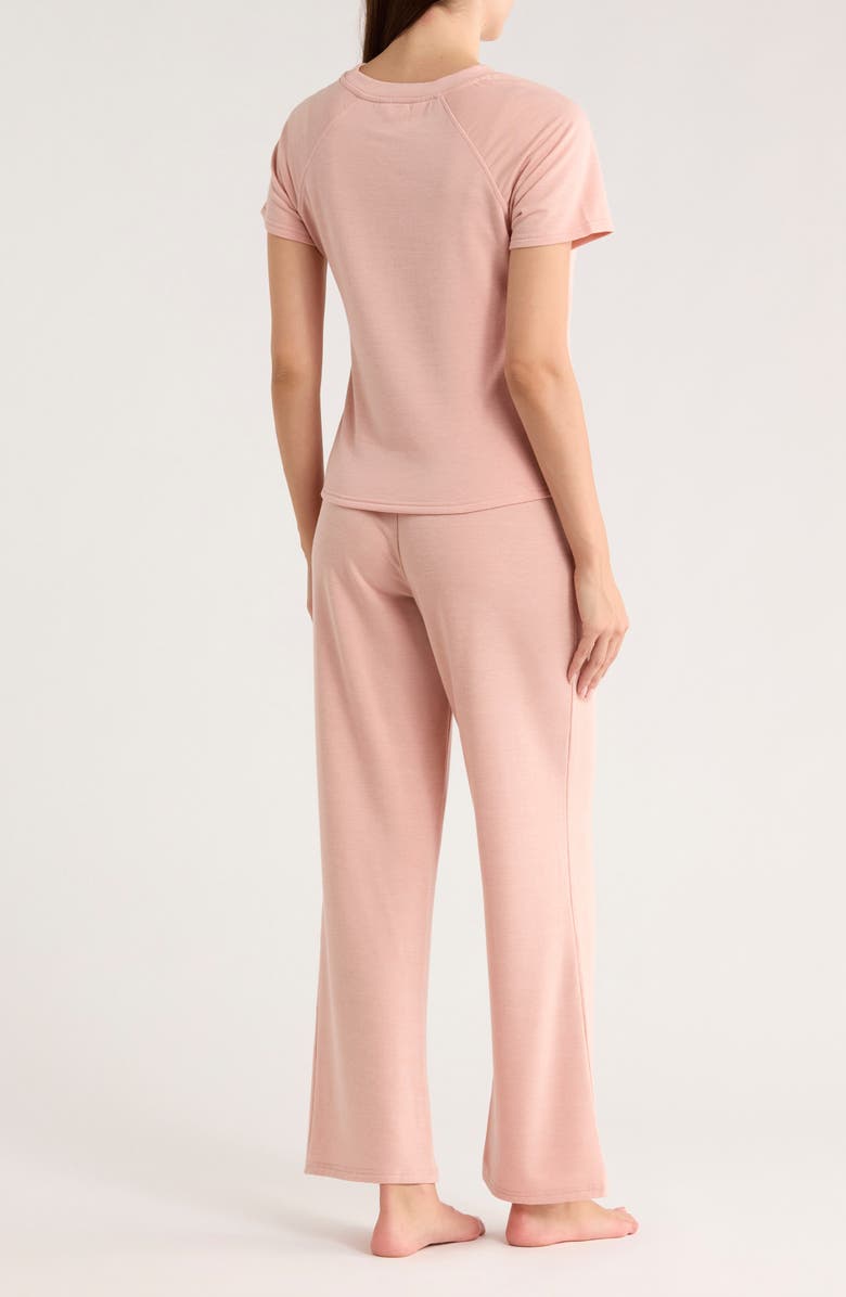 Danskin Jersey Pajamas, Alternate, color, Bare Blush