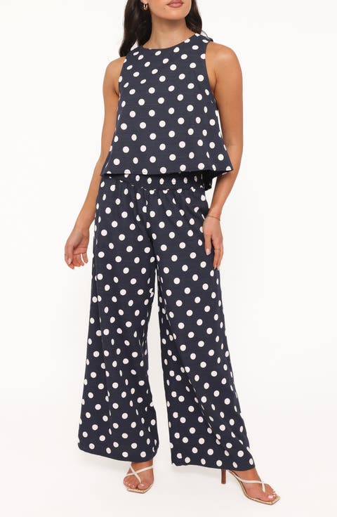 Jillian 2-Piece Smocked Pant Set