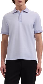 Bugatchi Jacquard Cotton Polo