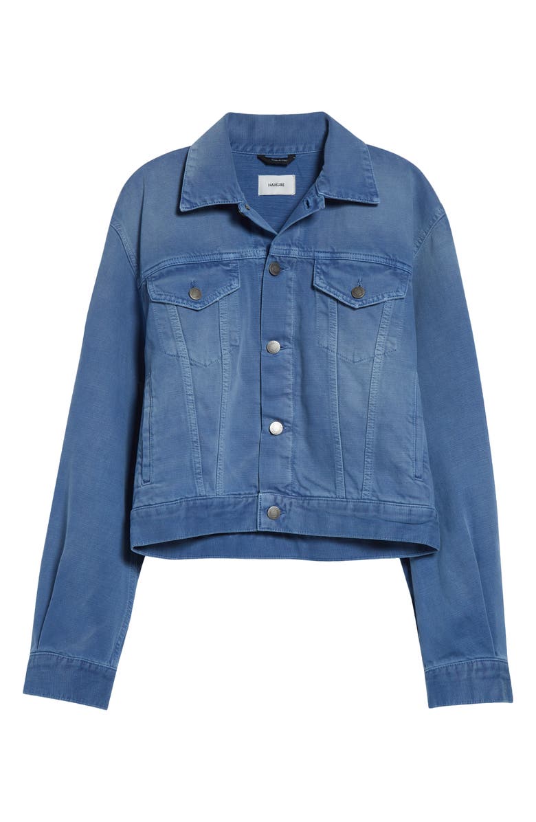 Haikure Simon Bull 44 Jean Jacket, Main, color, Indigo