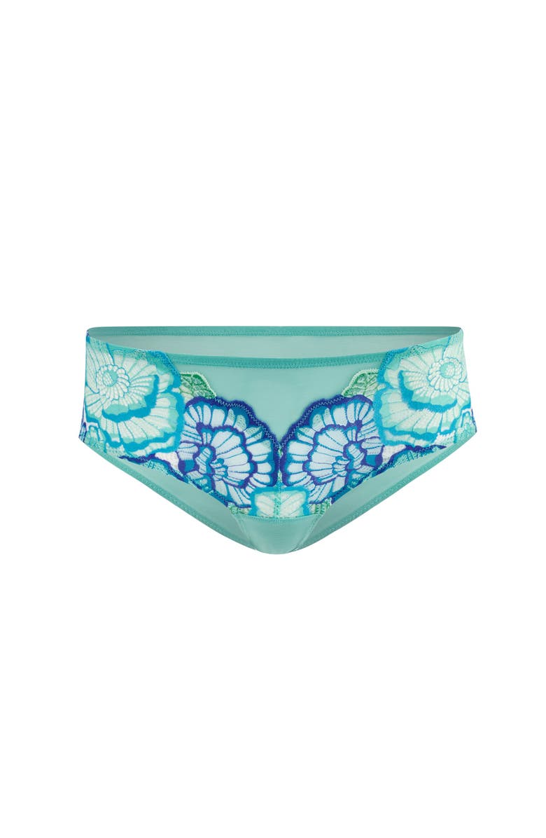 Adore Me Colete Hipster Panties, Alternate, color, Floral Blue