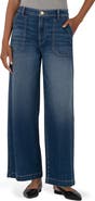 KUT from the Kloth Meg High Rise Wide Leg Jeans