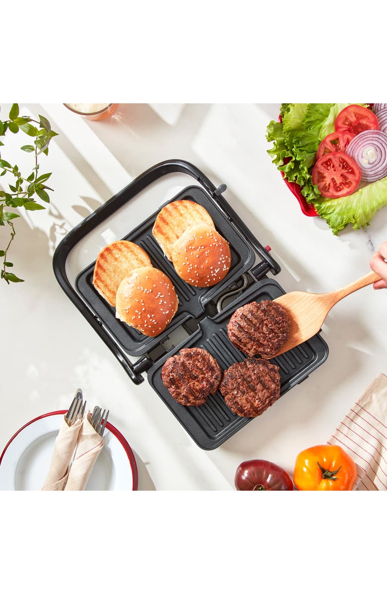 Dash Multi Plate 180 Grill, Alternate, color, Graphite