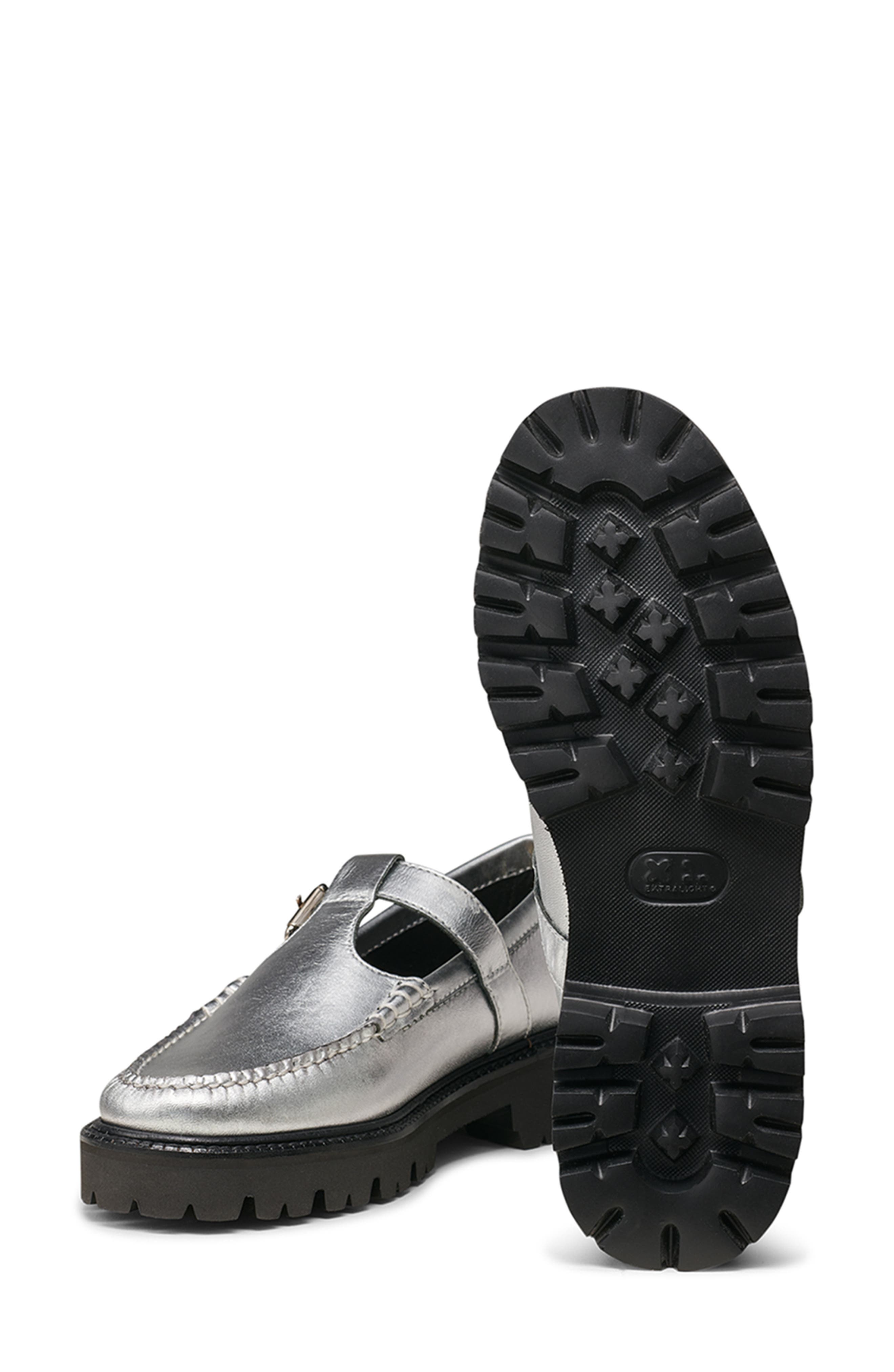 G.H.BASS Weejuns<sup>®</sup> Mary Jane Moc Toe Lug Sole Loafer, Alternate, color, 