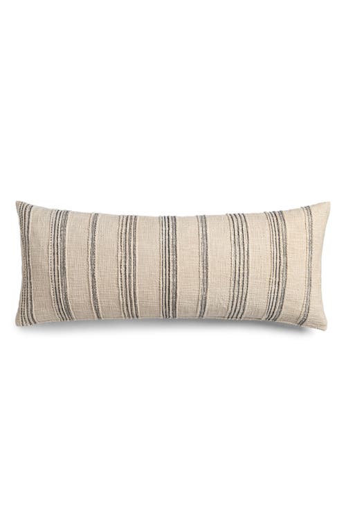 Crane Air Tide Stripe Lumbar Pillow In Sand