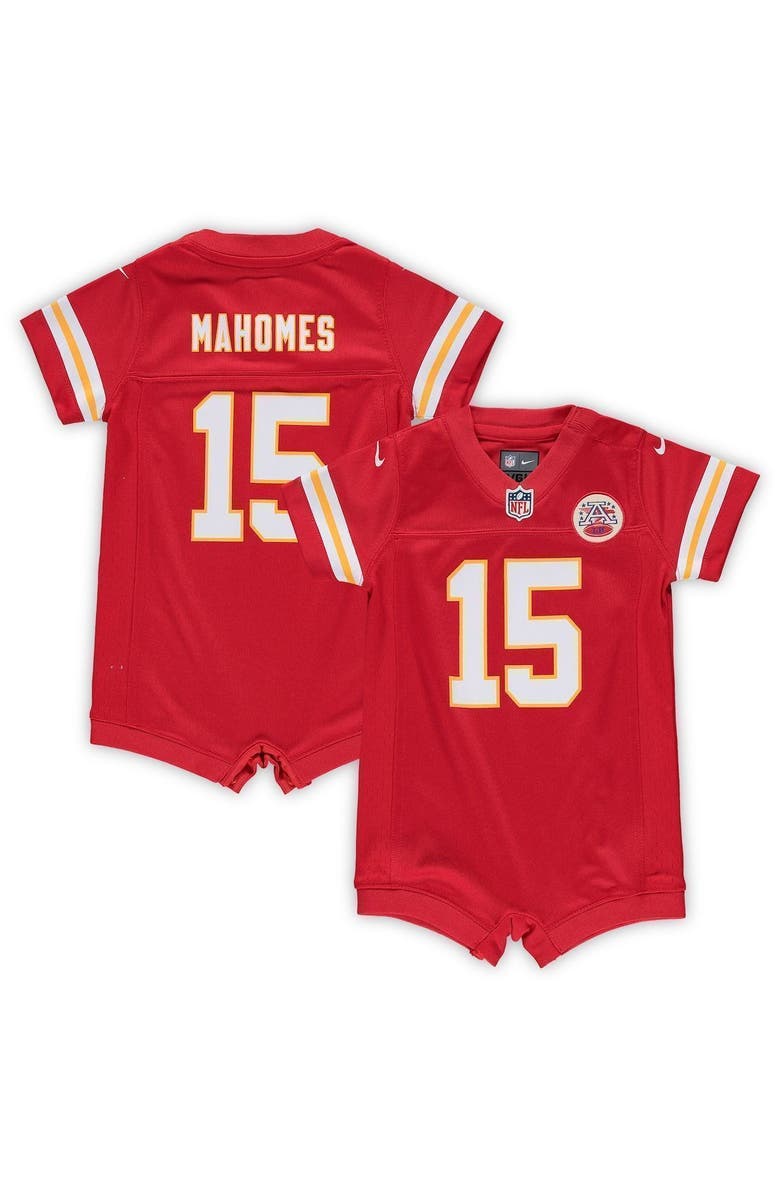 Nike Infant Nike Patrick Mahomes Red Kansas City Chiefs Romper Jersey, Main, color, Red
