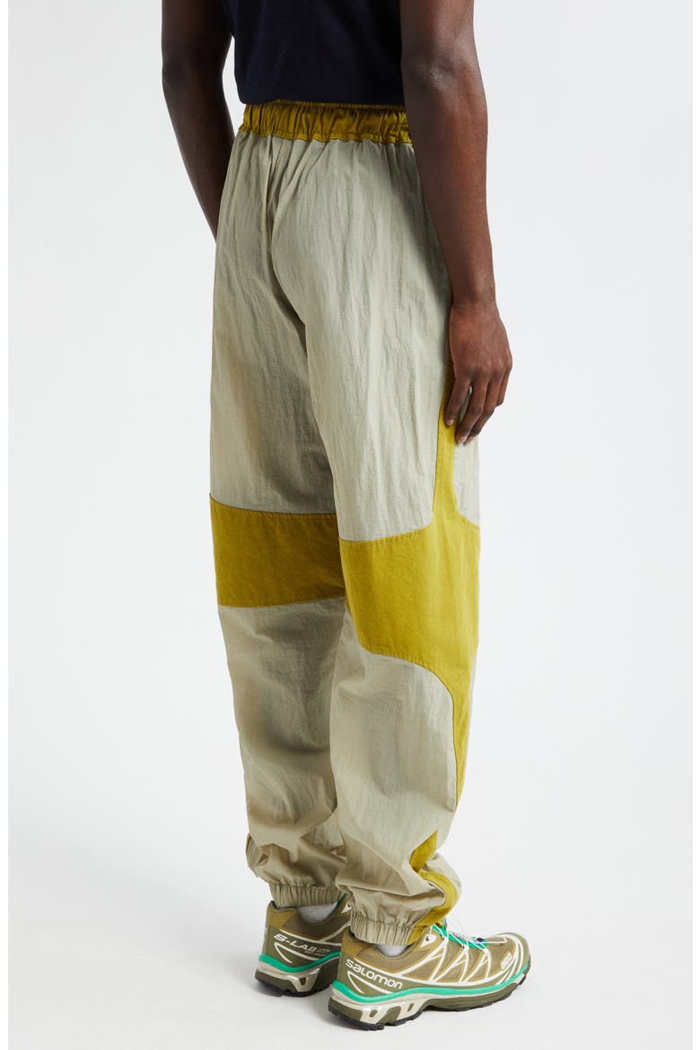 Is Colorblock Track Pants, Alternate, color, KHAKI GREY