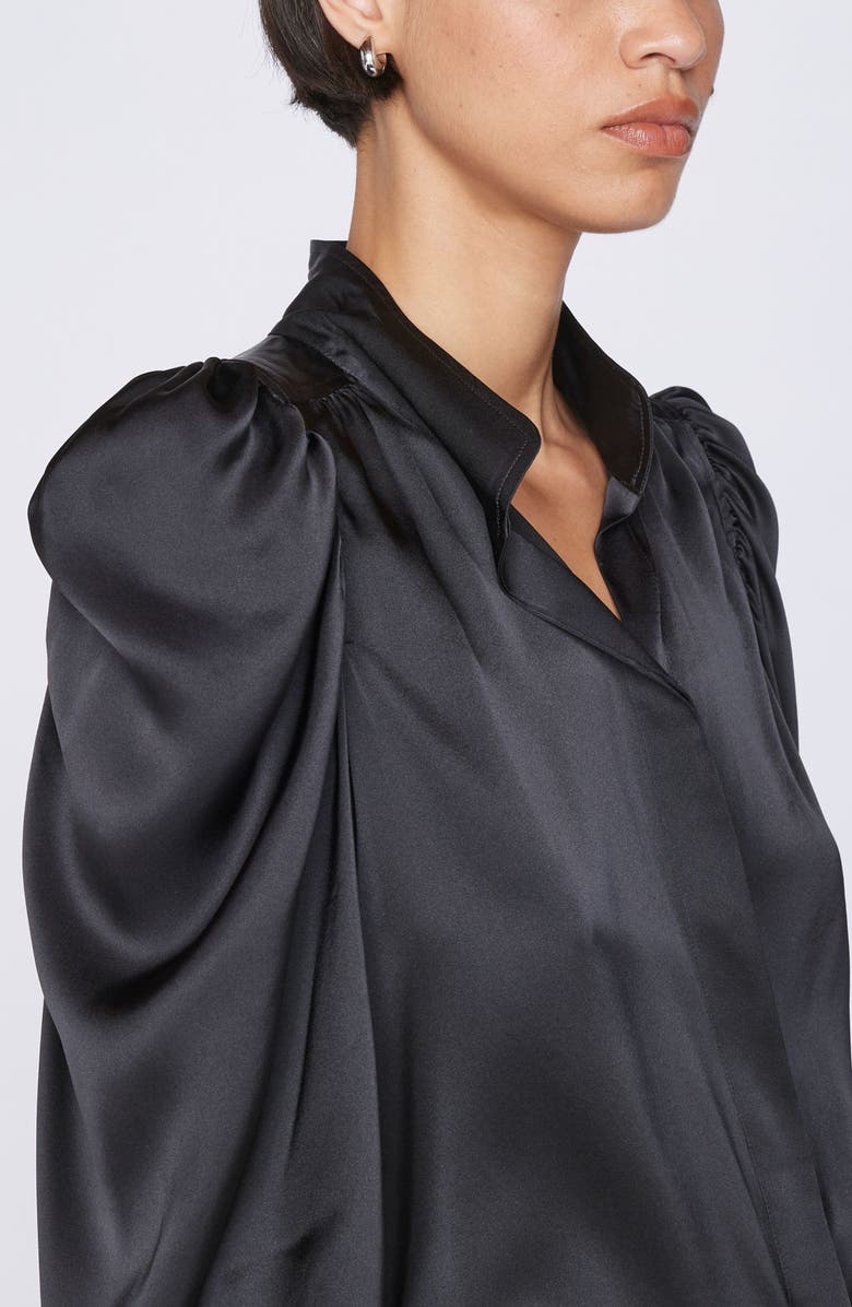 FRAME Gillian Silk Top, Alternate, color,