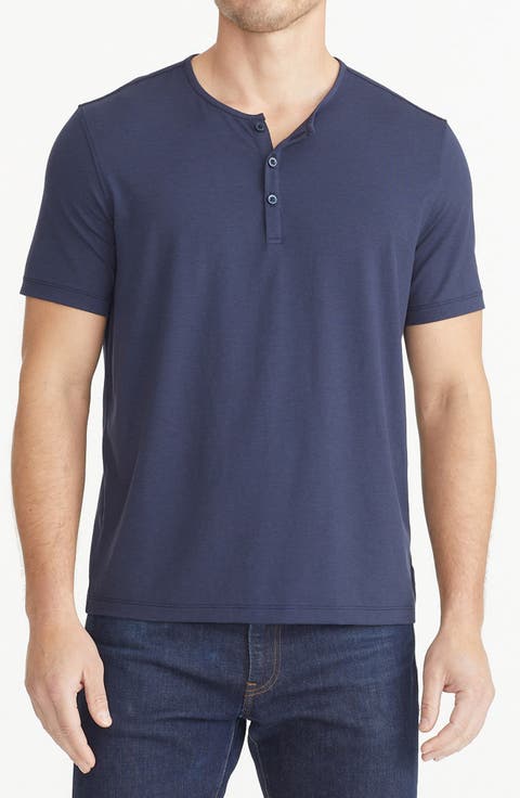 Ecosoft Short Sleeve Henley