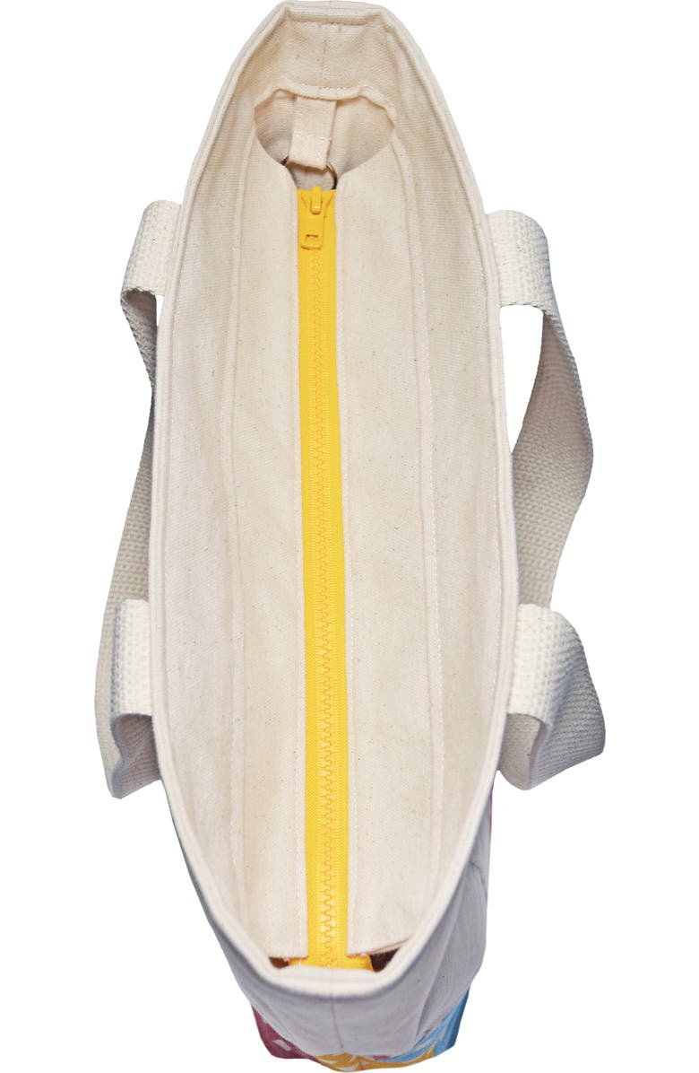 Dance Happy Dots Patchwork Carry All Tote Bag, Alternate, color,