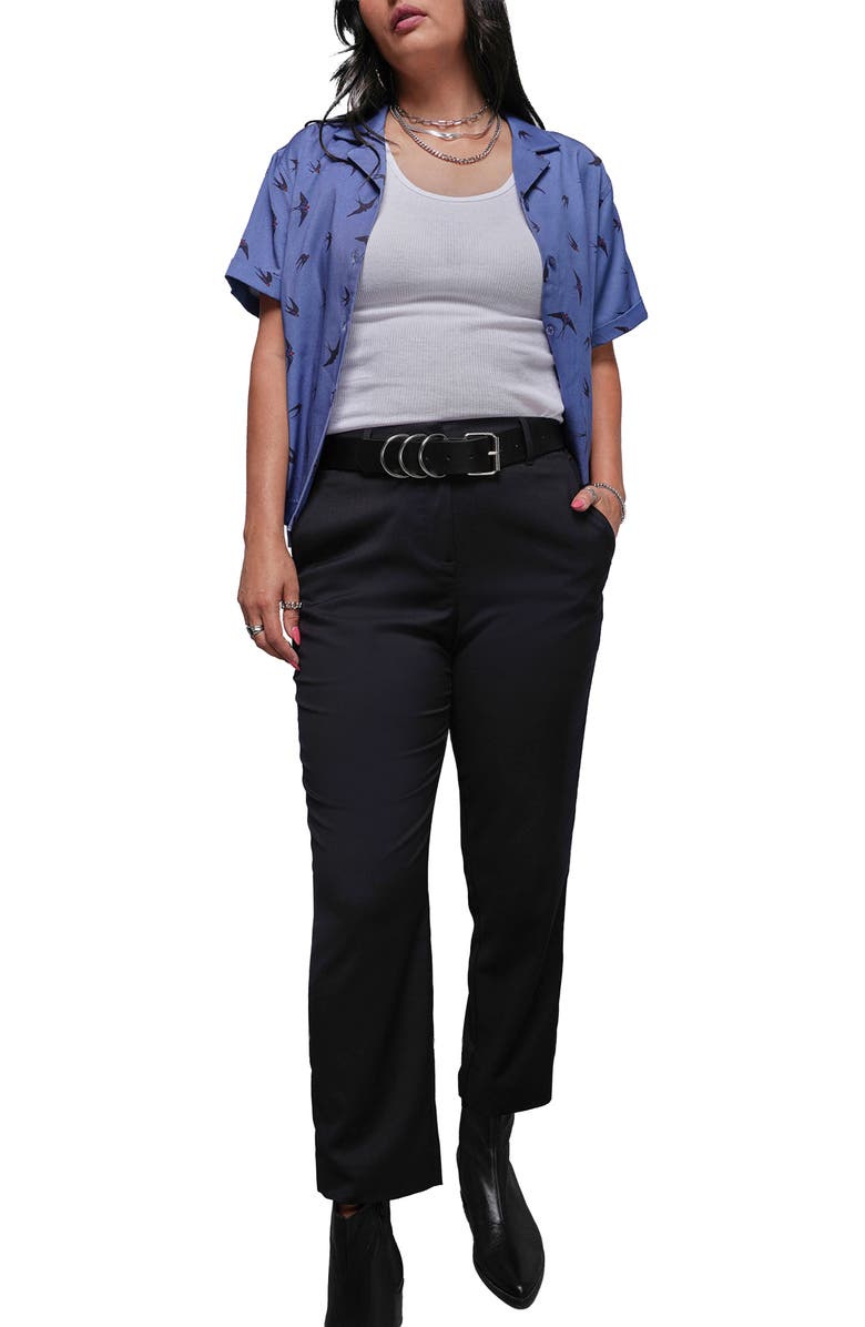 WILDFANG The Empower Slim Crop Pant, Alternate, color, Black