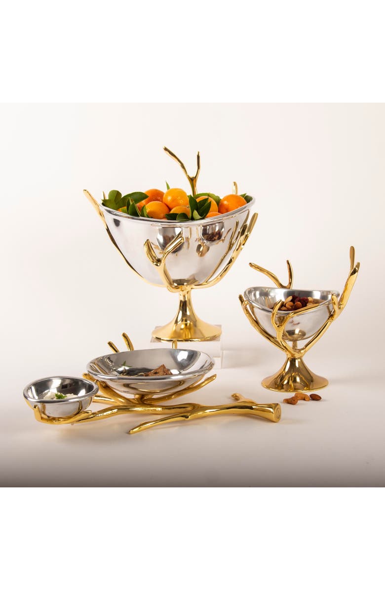 Lunares Manzanita Chip And Dip, Alternate, color, Gold