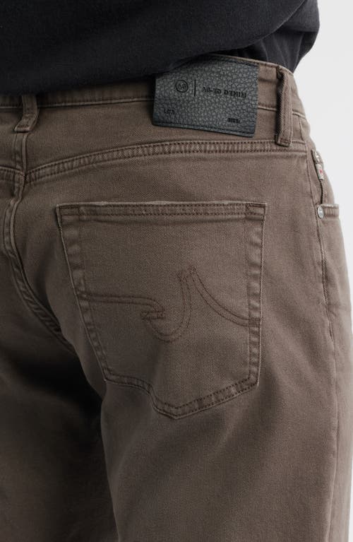 Ag Protégé Straight Leg Jeans In Brown