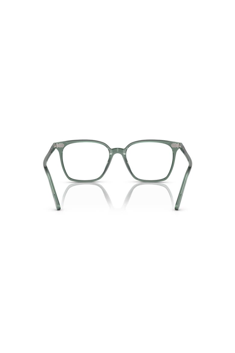 52mm Square optical glasses, Alternate, color, Green