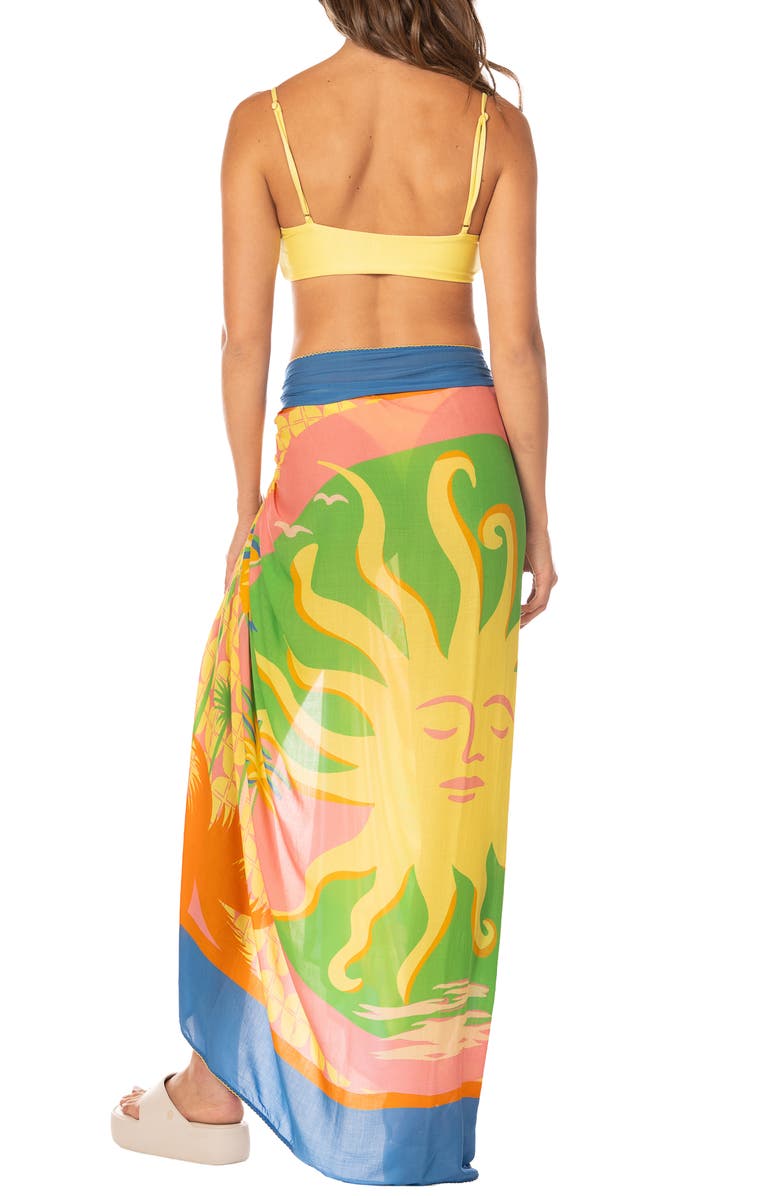 Maaji Sun Flicker Cover-Up Pareo, Alternate, color, 