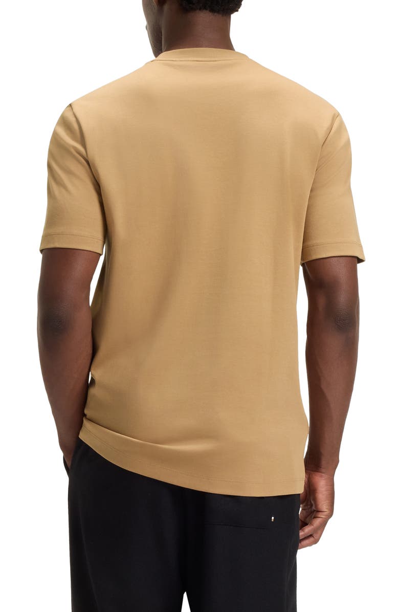 BOSS Thompson Cotton Logo Graphic T-Shirt, Alternate, color, Medium Beige