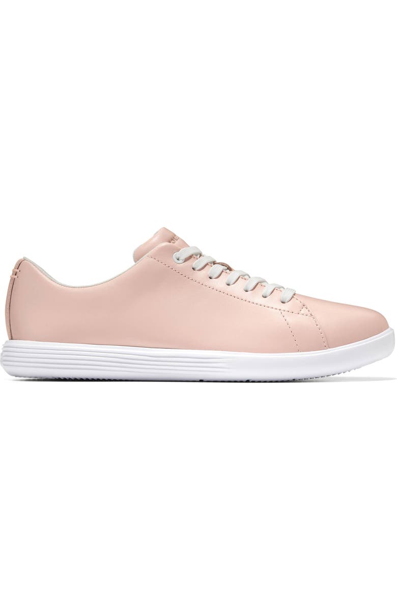 Cole Haan Grand Crosscourt Sneaker, Alternate, color, Cameo Rose/ White