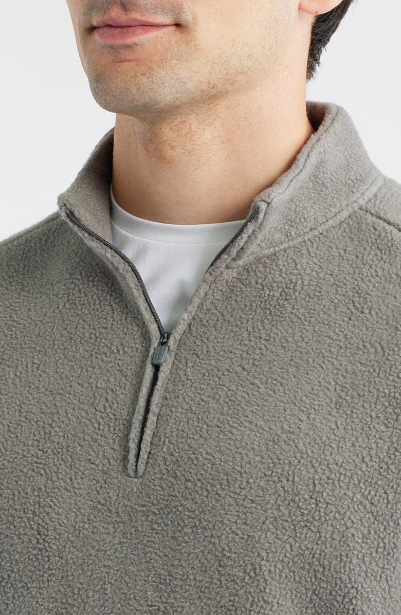 johnnie-O Dion Fleece Half Zip Pullover, Alternate, color, Concrete